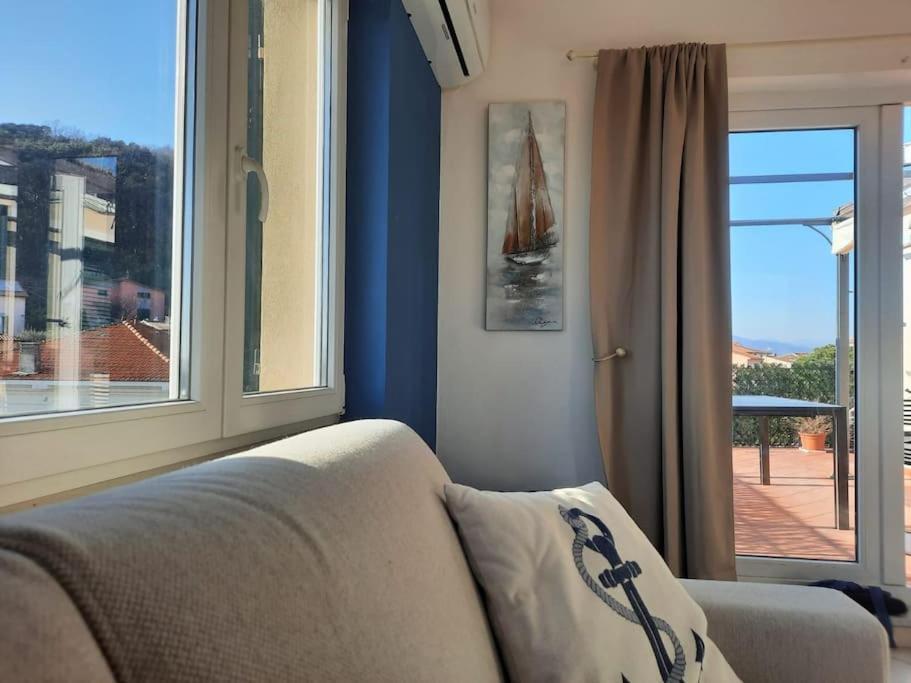 La Terrazza Sul Golfo Dei Poeti Con Vista Mare Lejlighed Pitelli Eksteriør billede