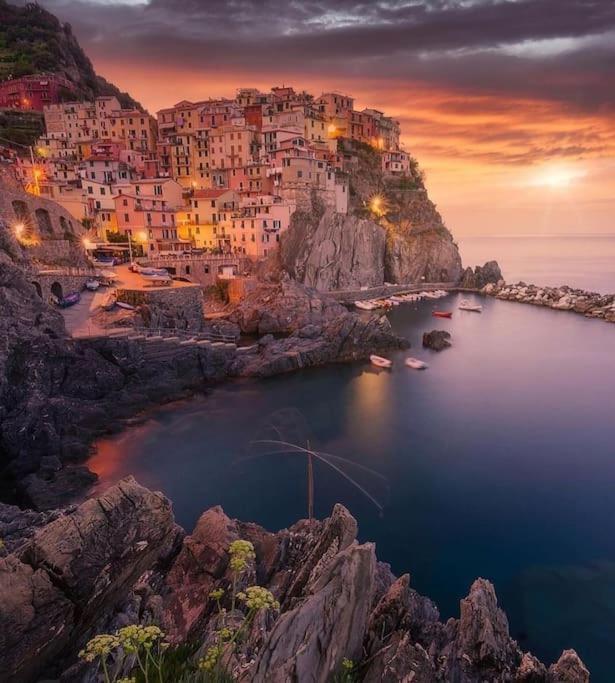 La Terrazza Sul Golfo Dei Poeti Con Vista Mare Lejlighed Pitelli Eksteriør billede