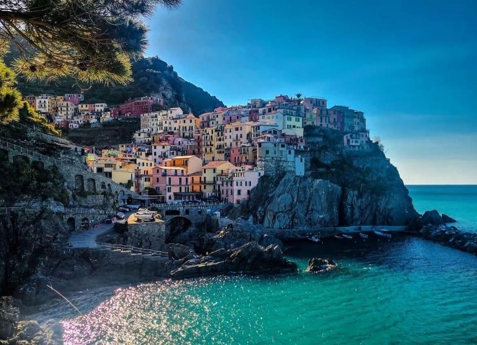 La Terrazza Sul Golfo Dei Poeti Con Vista Mare Lejlighed Pitelli Eksteriør billede