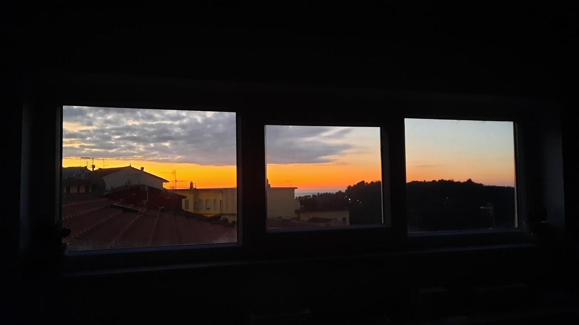 La Terrazza Sul Golfo Dei Poeti Con Vista Mare Lejlighed Pitelli Eksteriør billede